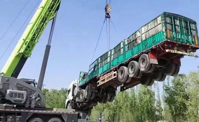 环翠区道路脱困救援案例